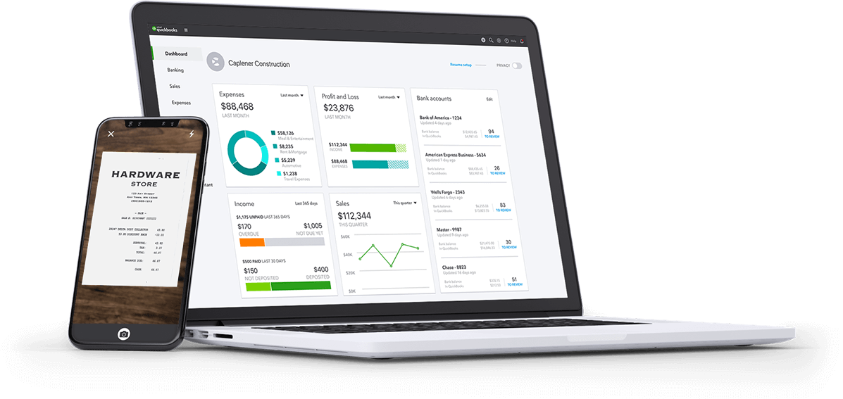 QuickBooks - Online Accounting Software. Single Touch Payroll Compatible.